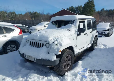 2017 Jeep Wrangler Unlimited Sahara 4X4 из США, поврежденный, VIN 1C4BJWEG2HL573118